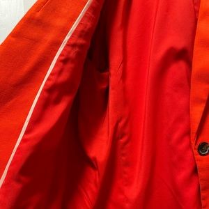 J Crew Linen Blazer, orange
